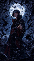 Itachi Uchiha Premium Metal Wall Poster