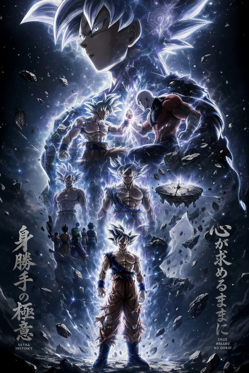 Power Beyond Limits. Goku Metal Poster