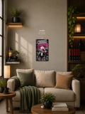 Courage the Cowardly Dog Premium Metal Poster | Cartoon Wall Art