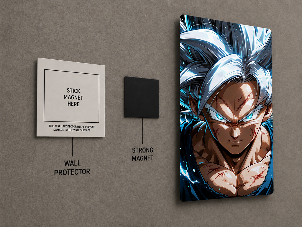 Dragon Ball Premium Metal Wall Poster
