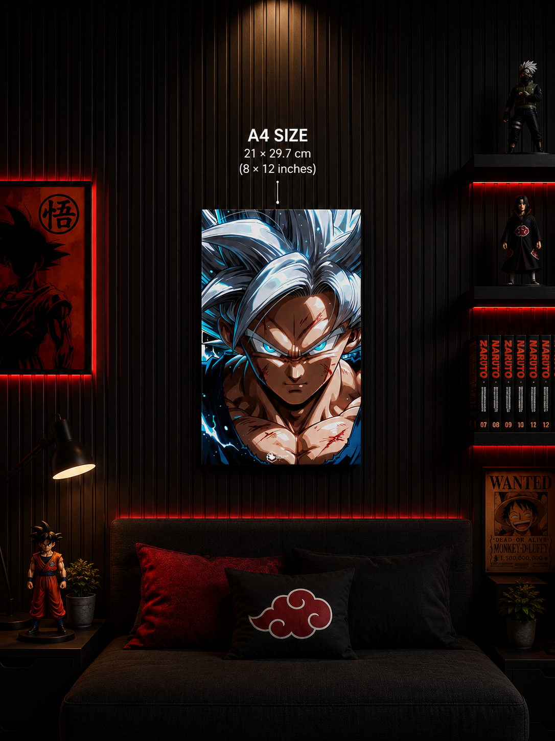 Dragon Ball Premium Metal Wall Poster