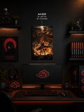 Naruto & Nine-Tailed Fox Premium Metal Wall Poster