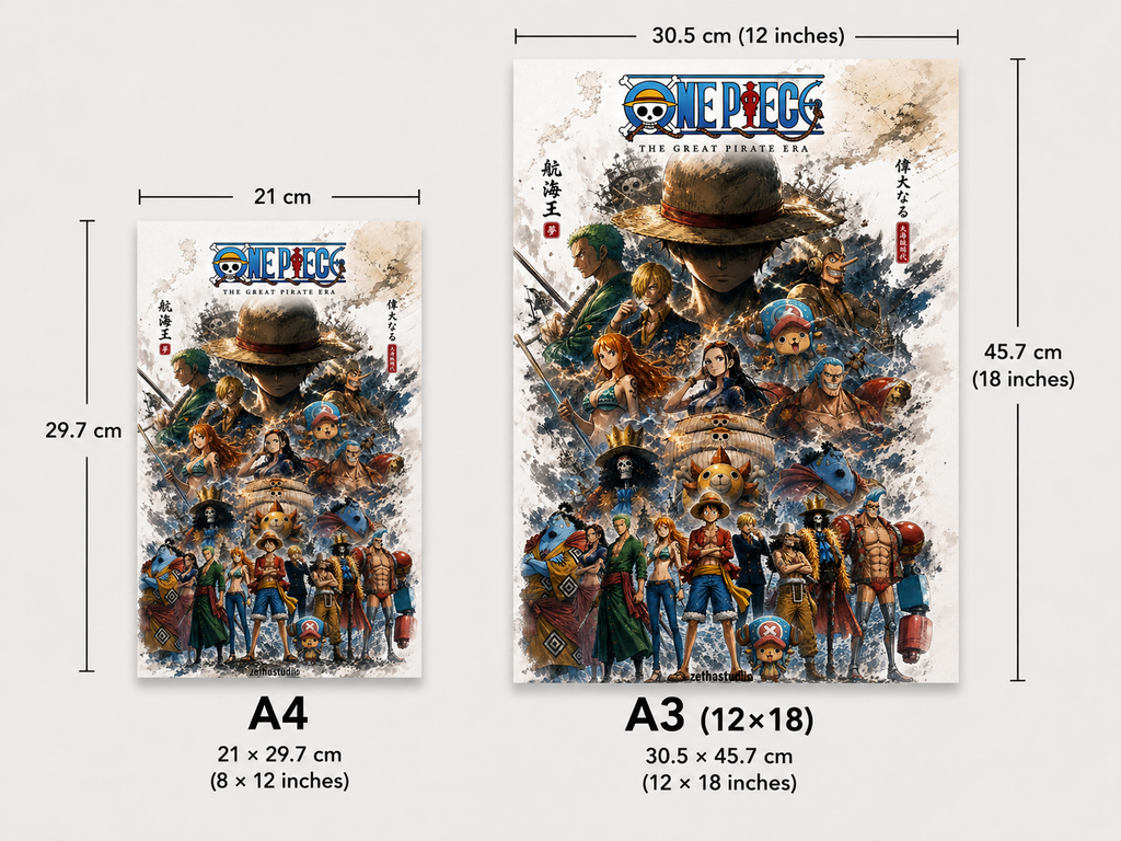 Dream. Explore. Conquer. One Piece Metal Poster