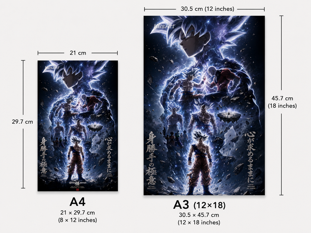 Power Beyond Limits. Goku Metal Poster